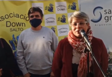 Remozado local de la Asociación Down de Salto abrió sus puertas.