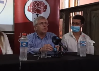 Tabaré Viera: «Me pone muy feliz que en Salto los jóvenes defiendan la LUC».