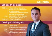 Nutrida agenda del Diputado Rodrigo Albernaz para este fin de semana