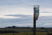 Llegaron las anunciadas lluvias con fuertes tormentas en el sur