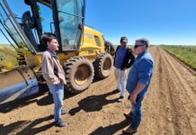Dip. Álvaro Lima valoró la planificación y compromiso en el arreglo de la Camineria Rural