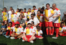 Lacalle Pou participó del primer Encuentro Nacional de Fútbol Inclusivo en Salto