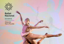 En el marco de gira Nacional, el Ballet del Sodre pasó por Salto, recnocimiento a María Noel Riccetto
