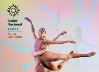 En el marco de gira Nacional, el Ballet del Sodre pasó por Salto, recnocimiento a María Noel Riccetto