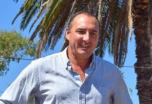 Carlos Albisu de camino a casa…