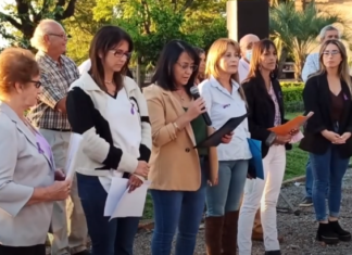 Junta: Homenaje y descubrimiento de placa en acto por el Día de la Mujer en Plazoleta Roosevelt