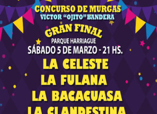 Voces del litoral en pugna: Este sábado en Parque Harriague, la gran final de murgas