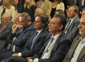 Lacalle Pou participó en conmemoración del 107.° aniversario del Genocidio Armenio