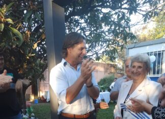 Viví Vianessi cumplió su sueño de una policlínica con presencia del Presidente Lacalle Pou