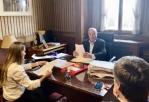 Senador Germán Coutinho se reunió con autoridades del CCIS En búsqueda de concreciones para aliviar situación fronteriza