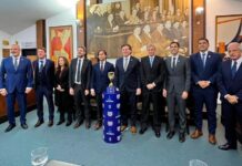 Estadio Centenario: Lacalle Pou resaltó acuerdo entre países para organizar la Copa Mundial de la FIFA 2030