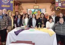 Gobernación J1 – Club de Leones: El Gobernador Heber Guigou visitó al Club Salto Ayui