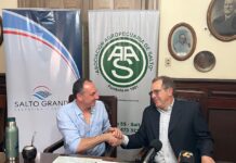 Por veinte mil dólares: CTM firmó convenio con Asociación Agropecuaria Salto para la refacción de salón Multiuso
