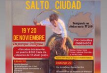 Este fin de semana, todos al Vaimaca Pirú, el Salto Ciudad se vive a pleno, ruedo, escenario y cantina!!!