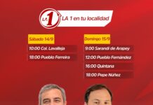 ¡La 1 en tu localidad!, nueva gira este fin de semana