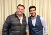 Andrés Ojeda y Mariano Casola con la 10 en Salto