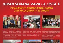 ¡Gran semana para La Lista 1! ¡se mueve el equipo para ganar con Malaquina y de Brum!