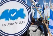Tremendo Plenario de la 404, «La Lista de Luis», que metió primera rumbo a octubre