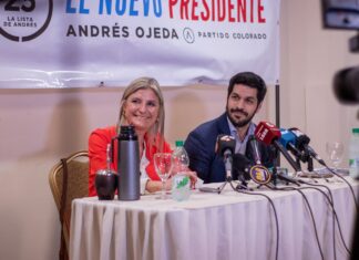 Andrés Ojeda, «el nuevo Presidente», pasó por Salto