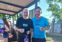 Aquiles Mainardi, único candidato en participar en Corre caminata