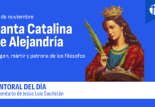 El Santoral, 25 de noviembre