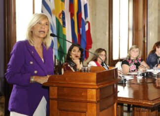 Vice Presidenta Beatriz Argimón participó en encuentro del Mercosur que abordó la violencia política hacia las mujeres