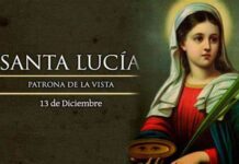 El Santoral, 13 de diciembre