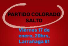 Hoy habrá cambios de autoridades en el Partido Colorado de Salto