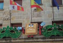Palencia, España, el carnaval de la galleta