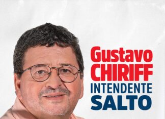 Gustavo Chiriff: El #CentroAcuáticodeSalto 💧 es una realidad que me llena de orgullo! 😁