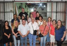 Gustavo Chiriff se reunió con la directiva del Club Almagro