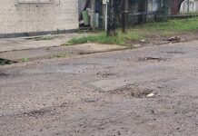 Una queja recurrente de los salteños: Las calles de Salto se encuentran en mal estado….