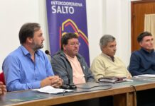 Marcelo Malaquina participó junto a otros candidatos de actividad de Mesa Inter cooperativa