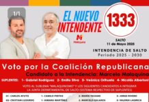 Lista 1333 Marcelo Malaquina Intendente y Carlos Ayuto Edil, con un gran equipo a la Junta