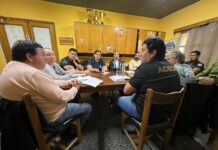 Gustavo Chiriff candidato del FA se reunió con ADEOMS