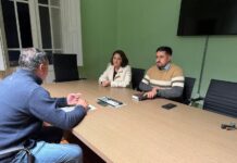 Intendente electo se reunió con dirigentes cabildantes