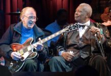 Les Paul y B.B. King dos leyendas de la guitarra