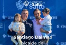 Asunción del alcalde Santiago Dalmao en Rincón de Valentín