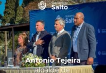 Asunción del alcalde Antonio Tejeira en el Municipio de Colonia Lavalleja