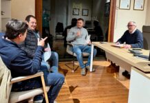 Albisu recibió a futuros jerarcas de Cercanía, Descentralización y Comisiones Vecinales