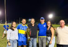 El Gobierno de Salto acompañó el cierre del Torneo Clausura de Fútbol en Pueblo Belén