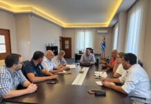 Albisu reunió a su gabinete para coordinar acciones tras el incendio en el Mercado Regional