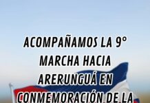 HORACIO DE BRUM: «𝘼𝙎Í 𝘾𝙀𝙍𝙍𝘼𝙈𝙊𝙎 𝙇𝘼 𝙈𝘼𝙍𝘾𝙃𝘼 𝙃𝘼𝘾𝙄𝘼 𝘼𝙍𝙀𝙍𝙐𝙉𝙂𝙐Á 𝙀𝙉 𝘾𝙊𝙉𝙈𝙀𝙈𝙊𝙍𝘼𝘾𝙄Ó𝙉 𝘿𝙀 𝙇𝘼 𝘽𝘼𝙏𝘼𝙇𝙇𝘼 𝘿𝙀 𝙂𝙐𝘼𝙔𝘼𝘽𝙊𝙎»