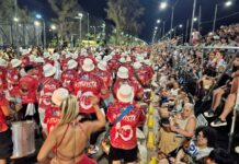 Comienza la fiesta, las escuelas de samba ultiman detalles y se colma la costa en un Carnaval imperdible