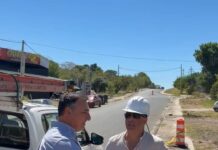 Intendente Carlos Albisu recorrió distintos barrios y zonas de la ciudad