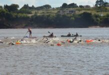 Salto fue sede de la 5ª fecha del Circuito Internacional de Triatlón + Acuatlón Jeep