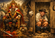 COMO PRÍNCIPE EN EL TRONO