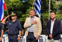 Intendente Albisu y alcalde Zuliani encabezaron el acto por el 225º aniversario de Pueblo Belén