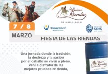 Este fin de semana, Fiesta de las Riendas en Daymán