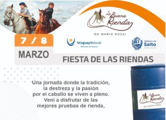 Este fin de semana, Fiesta de las Riendas en Daymán